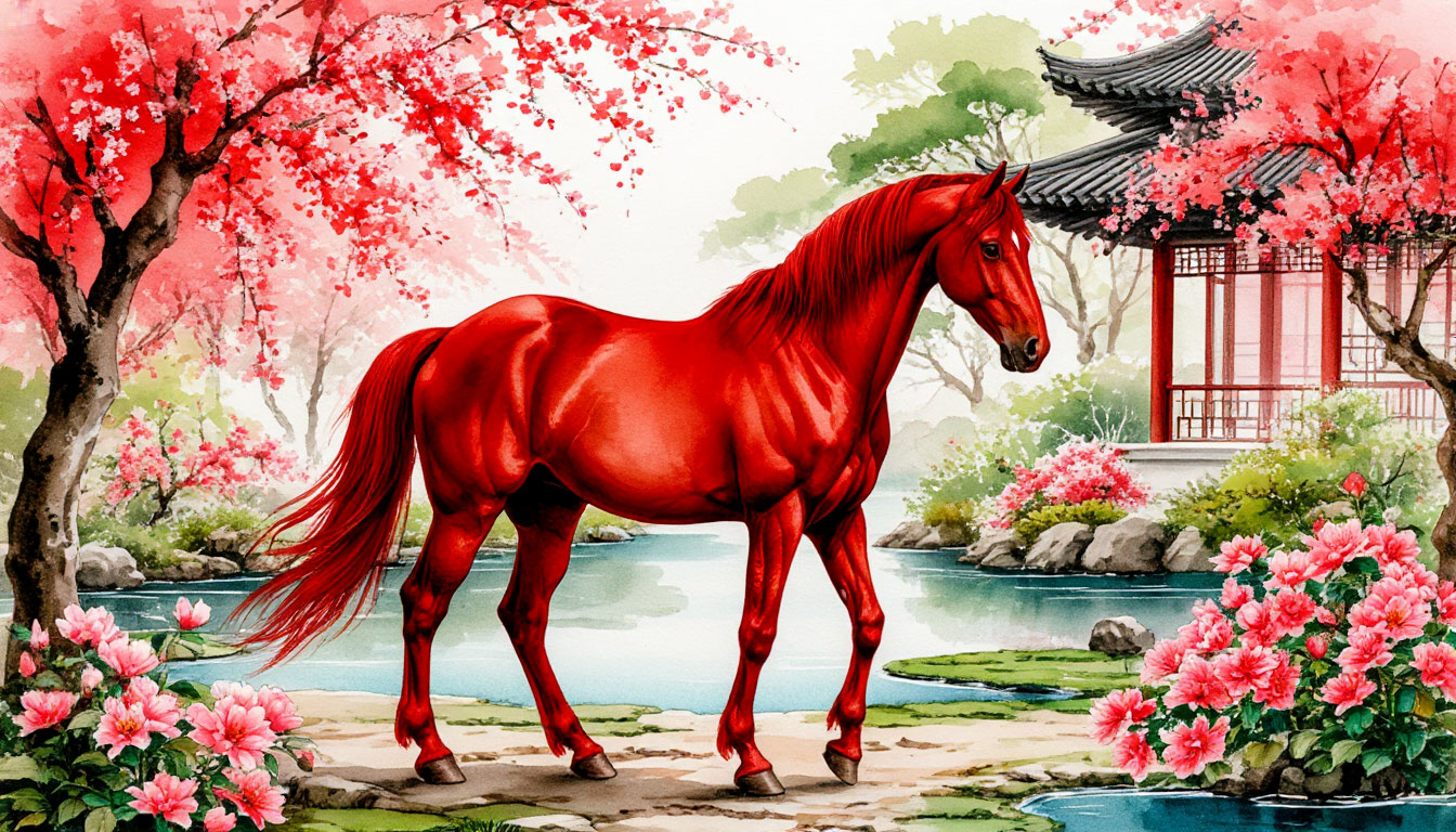 Встречаем год Огненной Лошади.